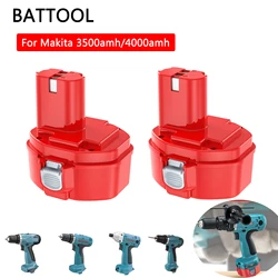 Battool Battery For Makita 14.4V 3500mAh/4000mAh Ni MH Rechargeable Battery Power Tools PA14 1422,1420,192600-1, 6281D,6280D