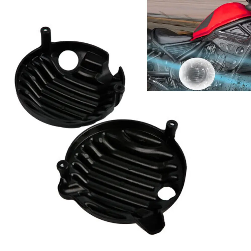 

Motorcycle Matte Black Engine Cover Case Fairing Fit For Honda Rebel 300 CMX300 2020 2021 2022