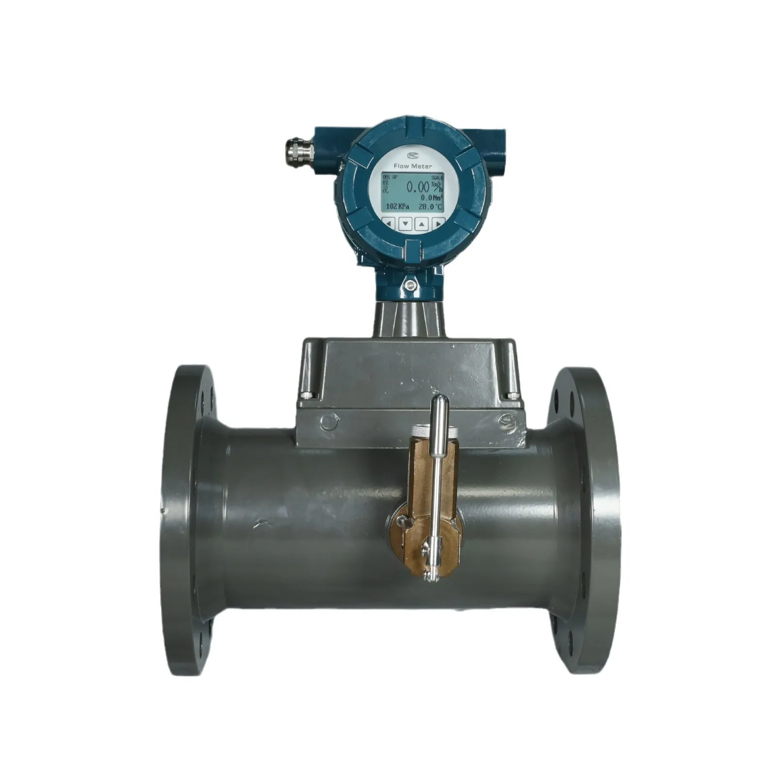 

Hot Sale 4'' DN100 Gas Turbine Flow Meter Natural Gas Flowmeter with LCD Pulse 4-20mA Output