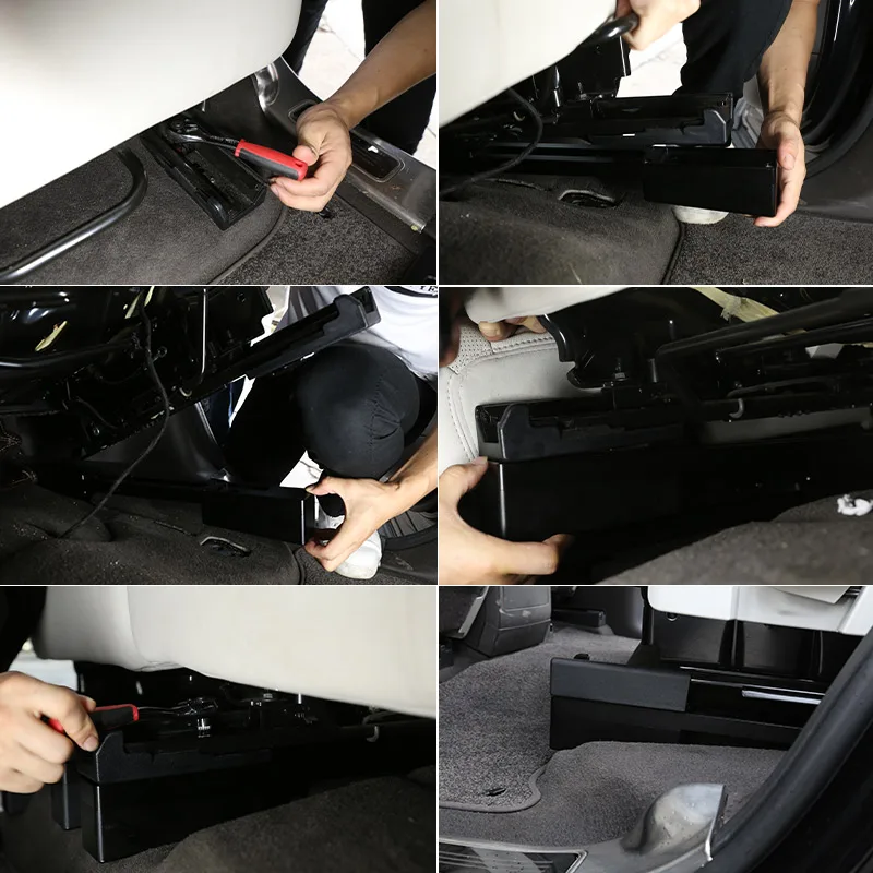 For Land Rover Discovery 5 LR5 2017-21 Car Aluminum alloy The Second row Seat Increase Height decoration Strips Car Accessories