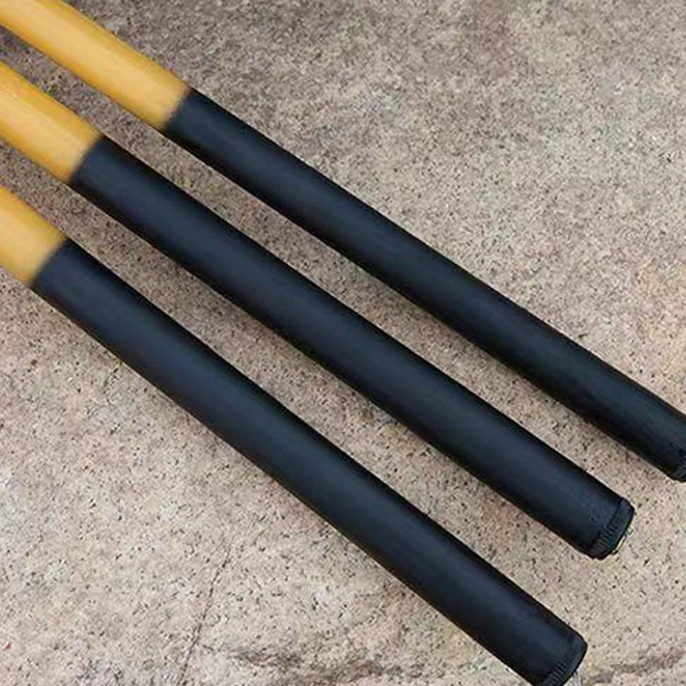 40 سنتيمتر تخزين تلسكوبي الصيد رود 1.8 متر-3.6 متر طول رقيقة قصبة صيد خشبية صغيرة الترا قصيرة خفيفة الصيد القطب اليد #2