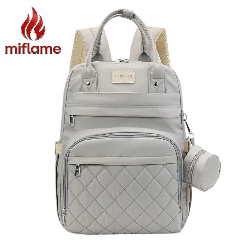 

Multifunctional Foldable Portable Luxury Diaper Bag Handbag Purse for Moms Large Capacity Top Quality Travel