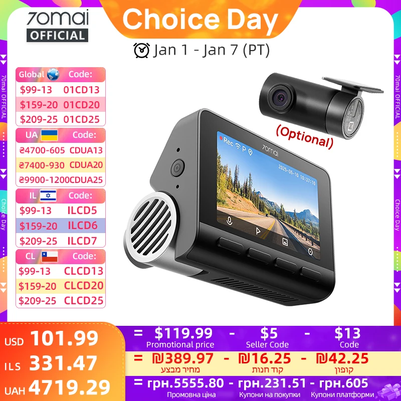 70mai Dash Cam 4K A810S HDR Set: A Comprehensive Review and User Guide