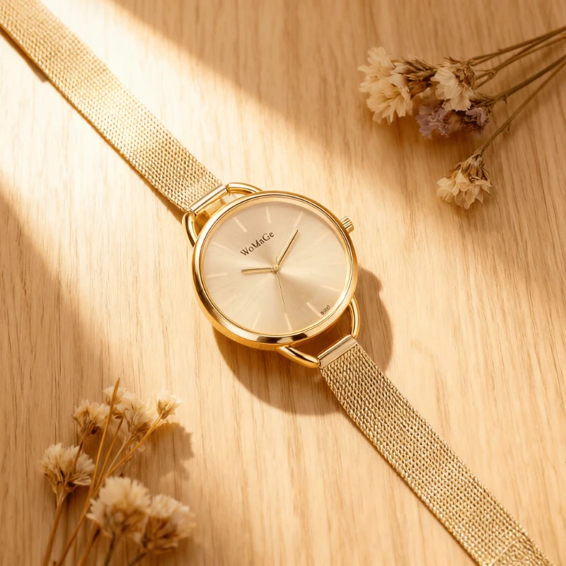 Minimalist Design Women Watches Simple Luxury WoMaGe Brand Quartz Lady Wrist Watch Fashion Metal Female Clock Reloj De Mujer