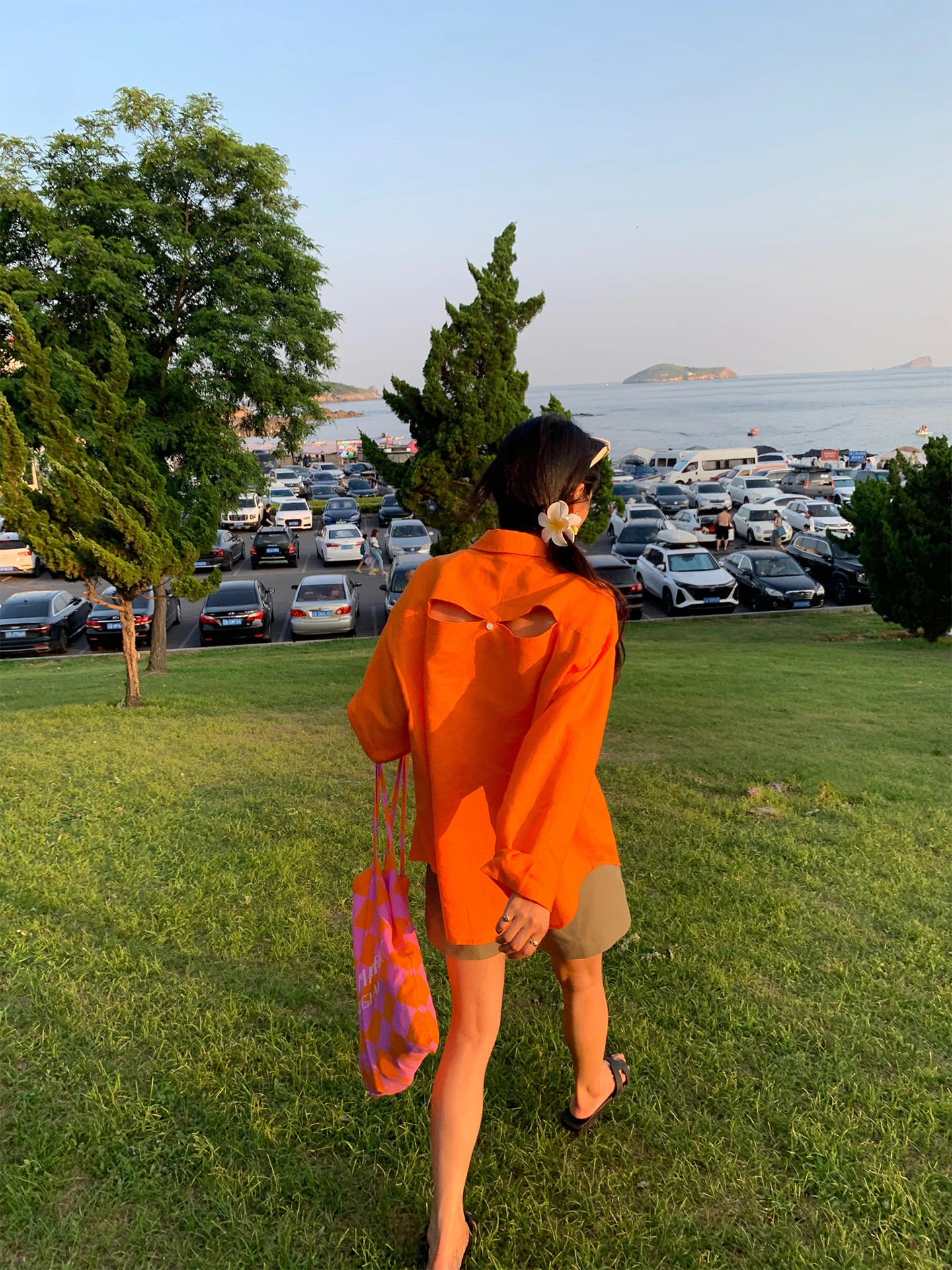 

Женские длинные свеки из льна и хлопка, дизайн irt Bal, ранняя осень, новые удобные дышащие корейские свободные брюки...