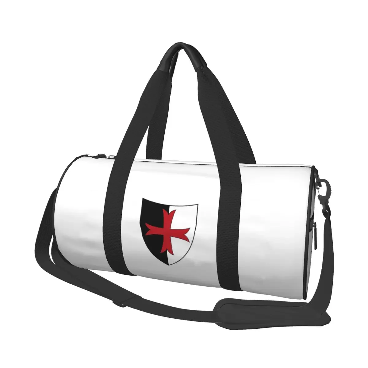Templar Shield Cross Knights Templar Large Duffle Gym Bag Waterproof Duffle Travel Bags Handbags Fitness bag