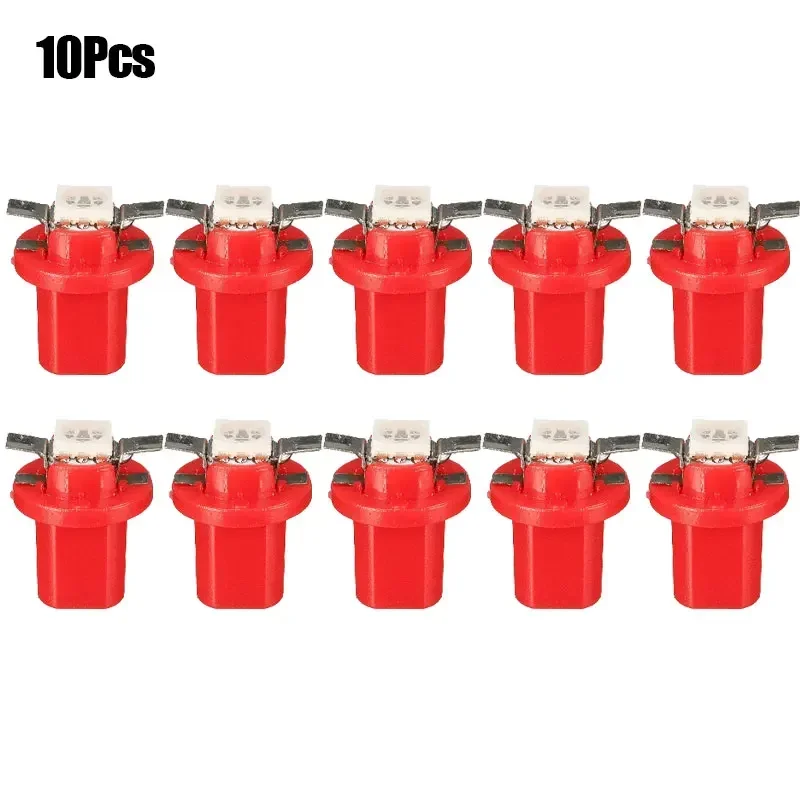 5/10Pcs 12V T5 LED Auto Instrument Panels Lampen Hochwertige Universal Instrument Panel Licht Seite Lampe auto Innen Zubehör