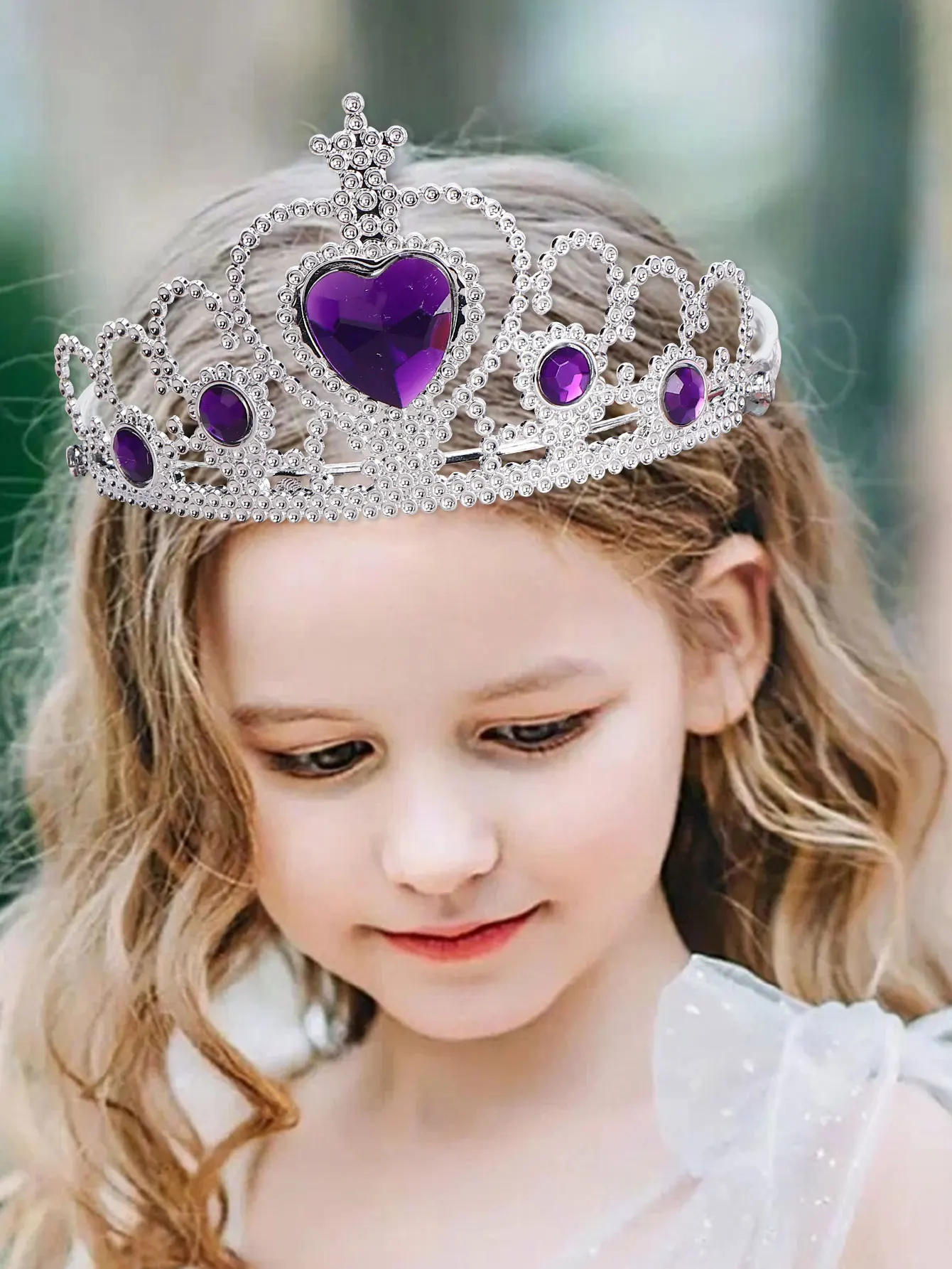 Kids toys princess dress up shoes and jewelry, cosplay gifts for girls and toddlers aged 3-6 years