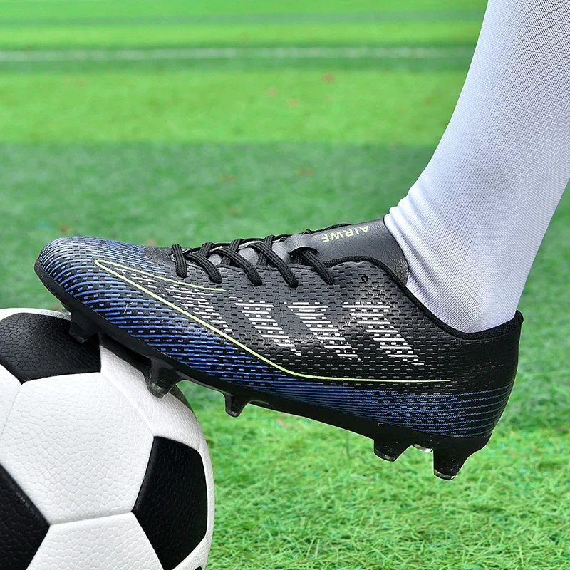 New Men's Football Boots Sneakers Soccer Shoes Cleats Non-Slip Training FG Top Quality Wholesale Drop Shipping Unisex Adult