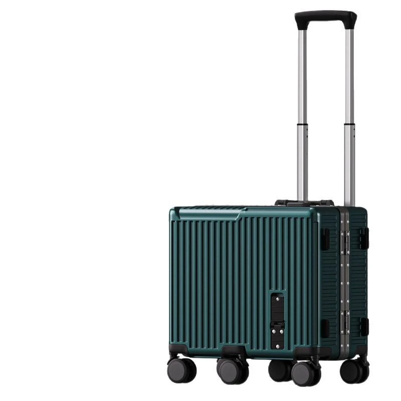 

Children's luggage can be mounted on girls' aluminum frame 20 inch boarding trolley case for boys and children's travel code lea