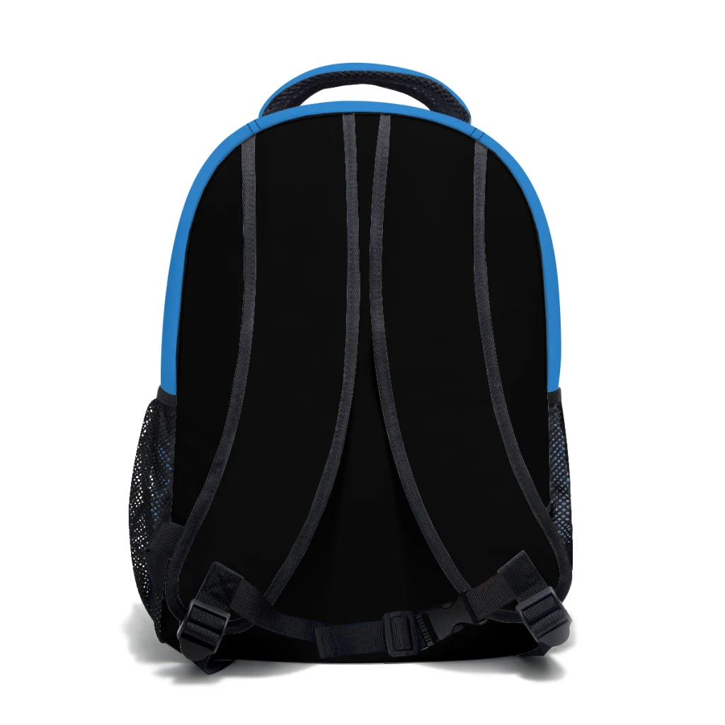 Mochila elegante com bolsos múltiplos, bolsa nova, grande capacidade, bolsa moderna para livros, mochila elegante, nin. ja-kidz, 17"