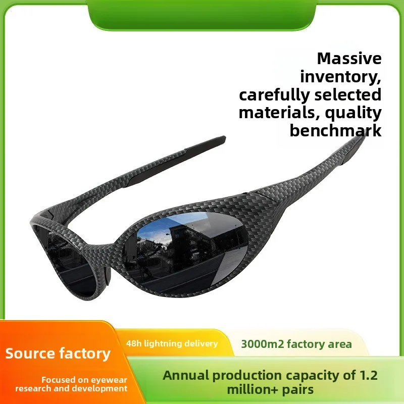 

High-Quality New Retro Oversized Unisex Polarized Sunglasses Windproof Shades for Cycling Running Hiking Driving Adventures