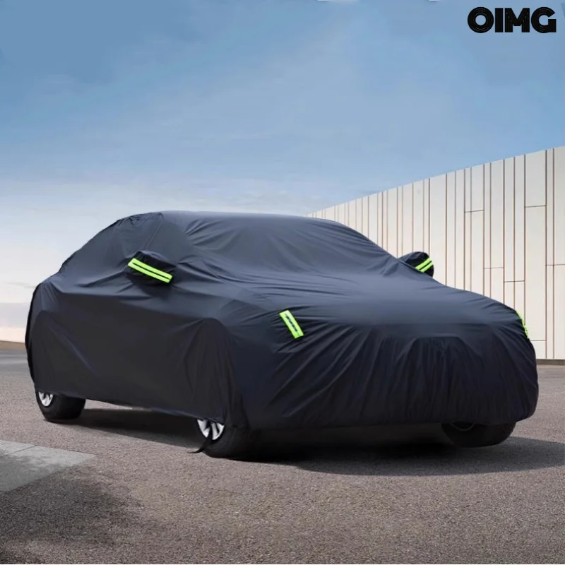 

Новые универсальные чехлы для автомобилей OIMG XL/XXL с отражающей полосой, защита от солнца, для использования в помещении и на улице, водонепроницаемые, для защиты от снега, дождя, пыли и солнца