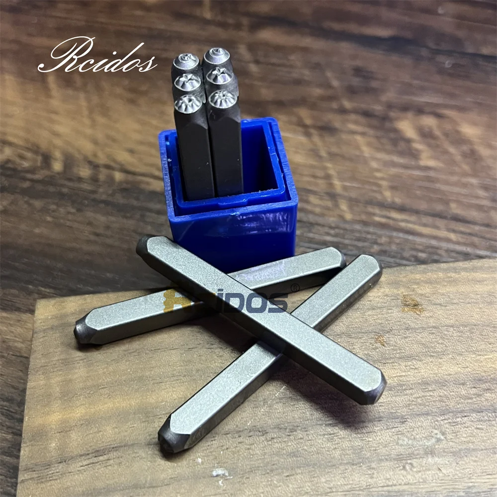 RCIDOS 3MM Moon/Sun/ Star Pattern Design punch stamp in acciaio, timbri di Design di gioielli in metallo