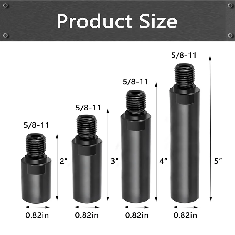 Angle Grinder Extension Kit 5/8"-11 Thread Extension Shaft Angle Grinder Extension,Requisite