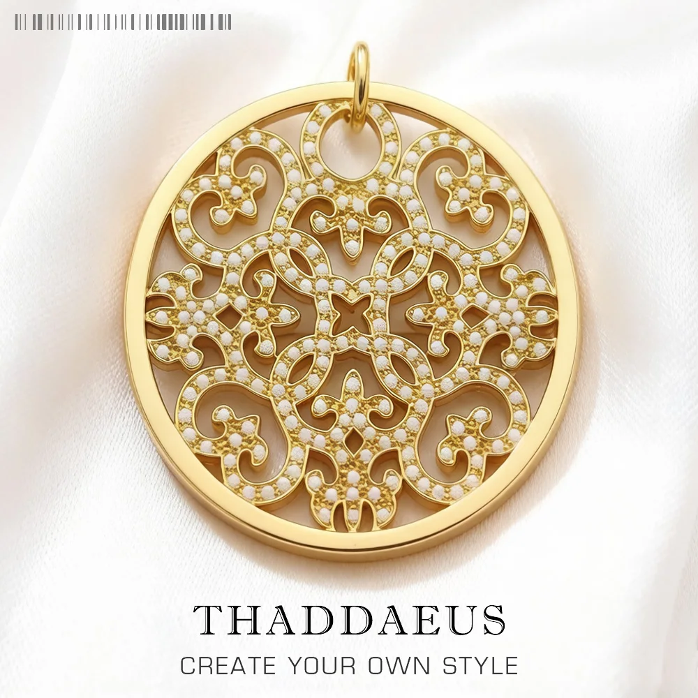 

Pendant Ornaments Flower Brand Fashion Bohemia Jewelry Europe Style Accessories Soul 925 Sterling Silver Gift For Woman