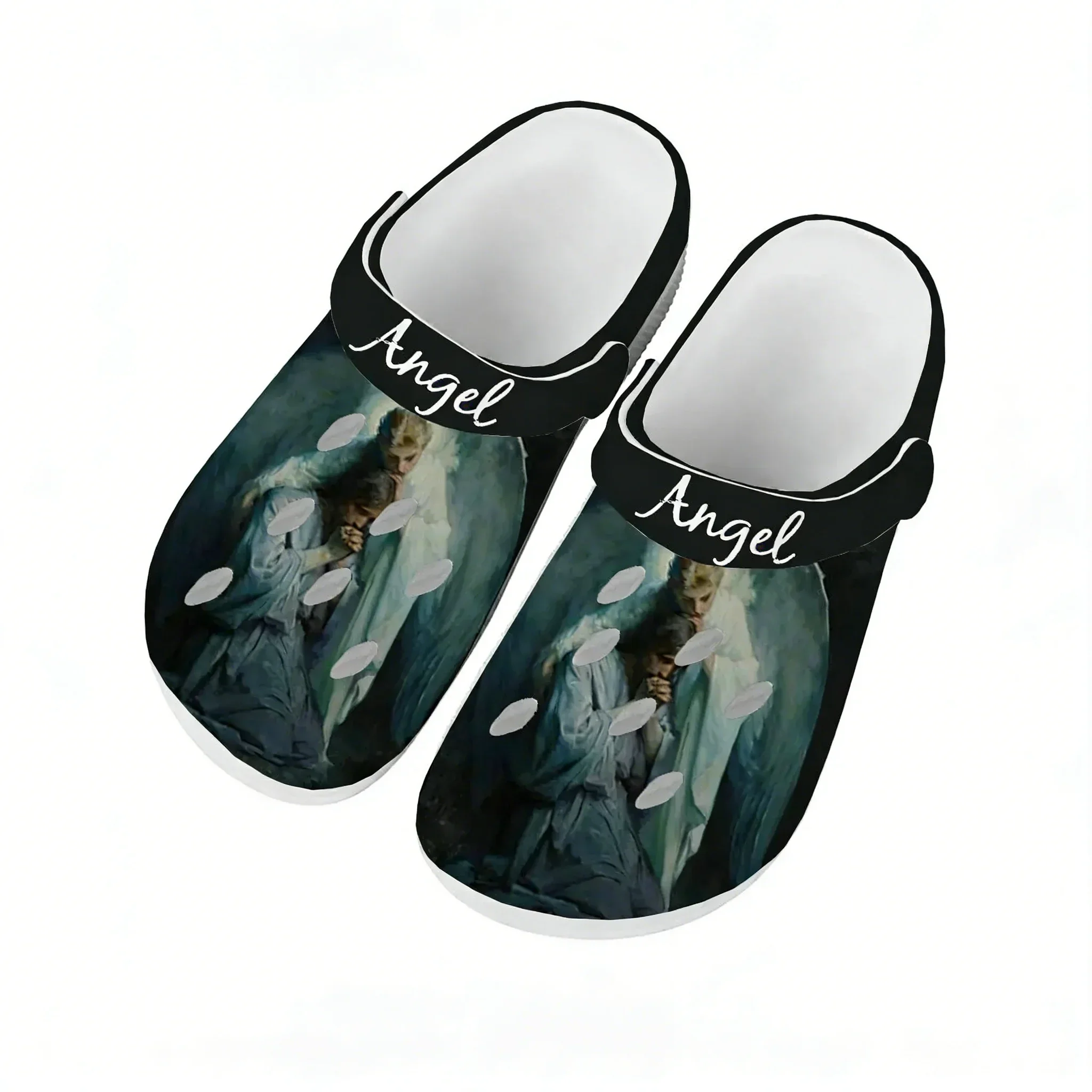 

Angel Water Shoes Mens Womens Comfortable Fashion Home Garden Clogs Customizd Sandals Beach Breathable Hole Slippers