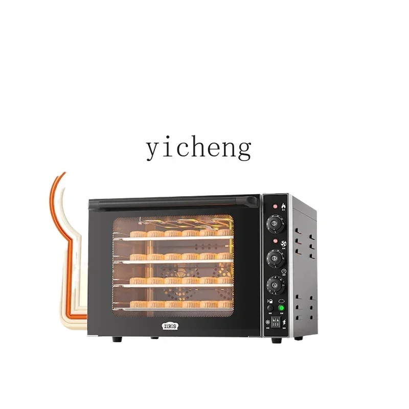 

Oven Commercial Electric Oven Hot Air Large Capacity Home Private Room Baking Open Hearth Two-in-One
