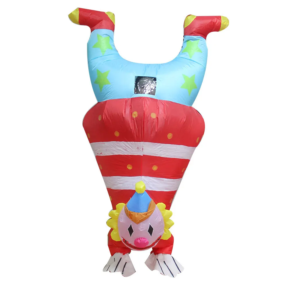 Mascot Clown Inflatable Costume for Adult Men Women Dance Parties TV Programs Carnivals Opening Celebrations