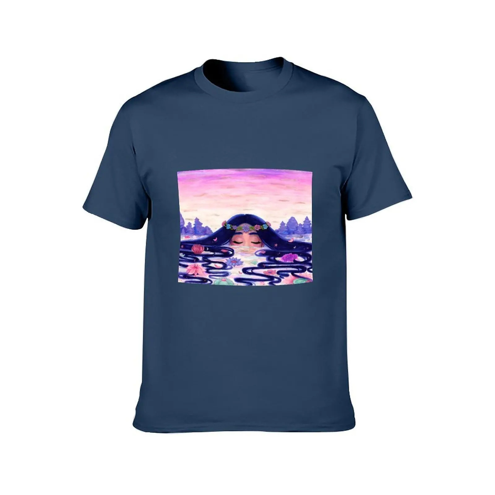 Lac T-Shirt t shirt man plain t shirts for man graphic vintage T-Shirt