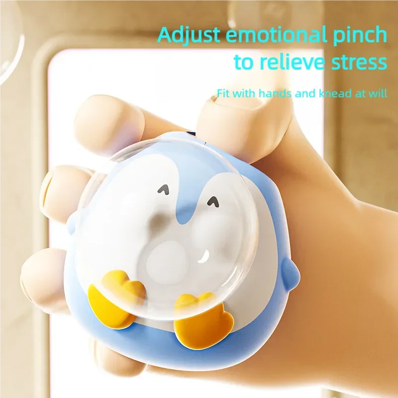 Cute Animal Spitting Bubbles Squish Squeeze Toy Anxiety Stress Relief Sensory Antistress Toys For Adults Birthday Christmas Gift