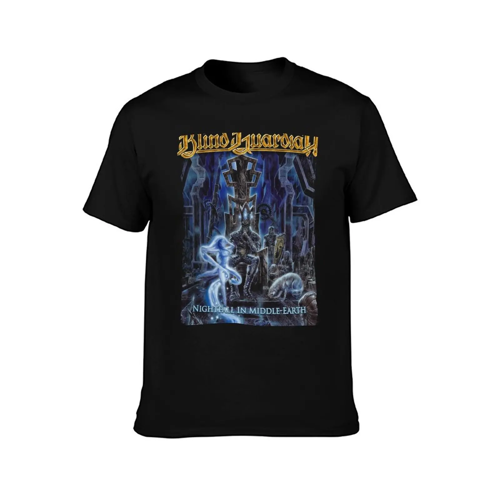Blind Guardian - Nightfall in Middle Earth T-Shirt Work Style Casual T-Shirt