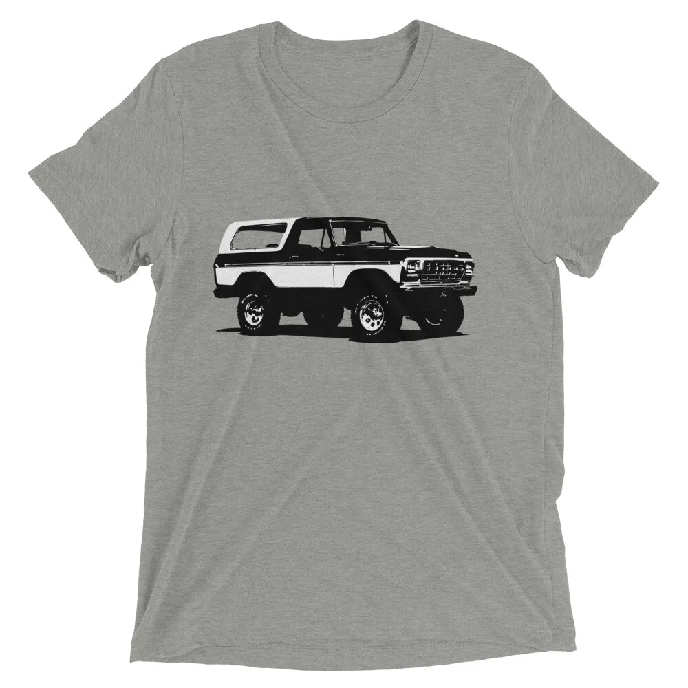 1978 Bronco Ranger XLT Vintage Style Tri-blend Camiseta de manga corta