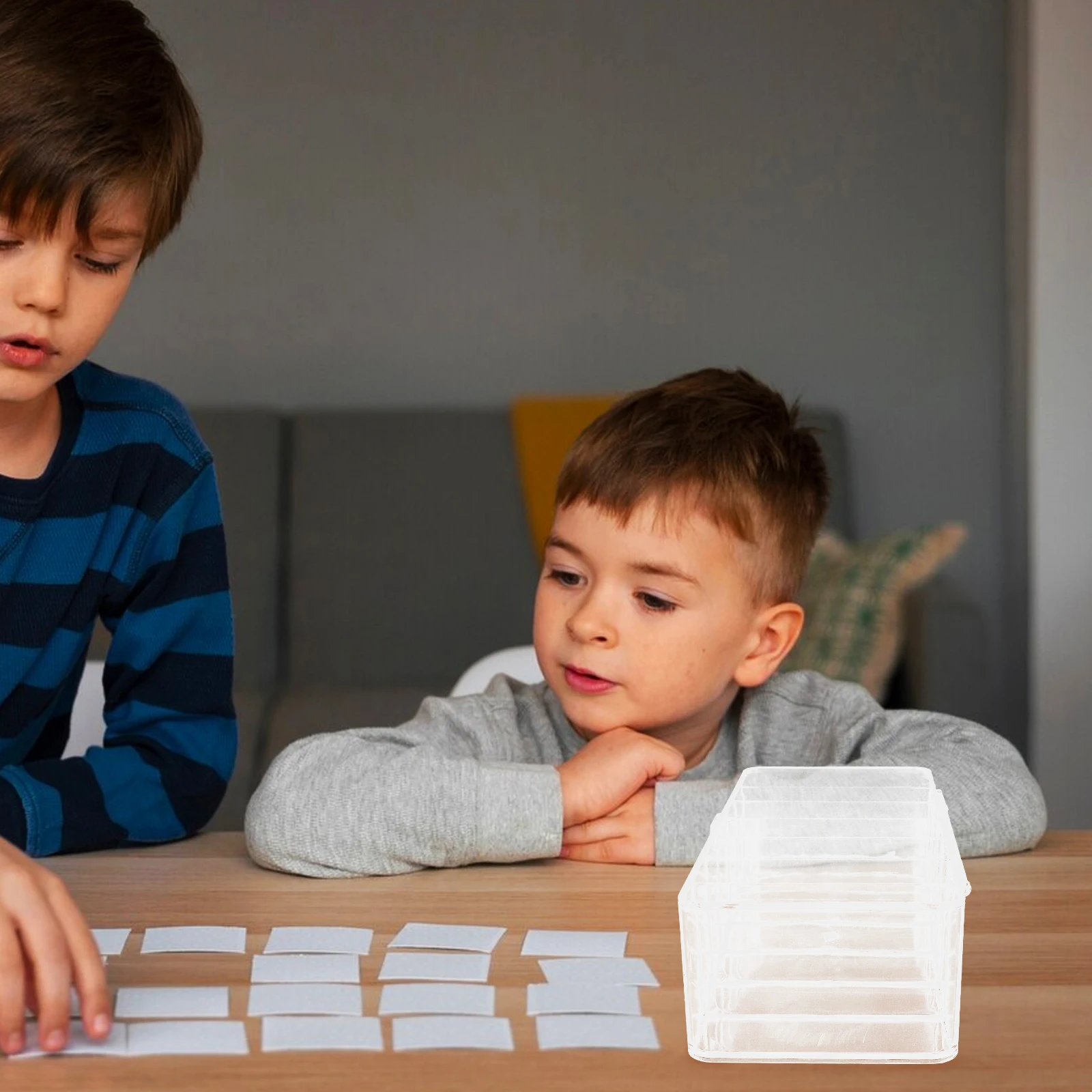 

Baseball Card Storage Box 7 Compartments Lightweight ganizer Trading Cards Plastic Holder Boxes