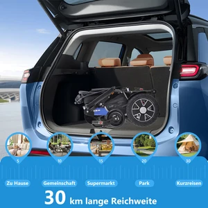 20AH 500W 성인 파워 휠체어 접이식 전기 휠체어 모든 지형 강력한 이중 모터 드라이브 10 최고의 판매 스마트 휠체어 - №4