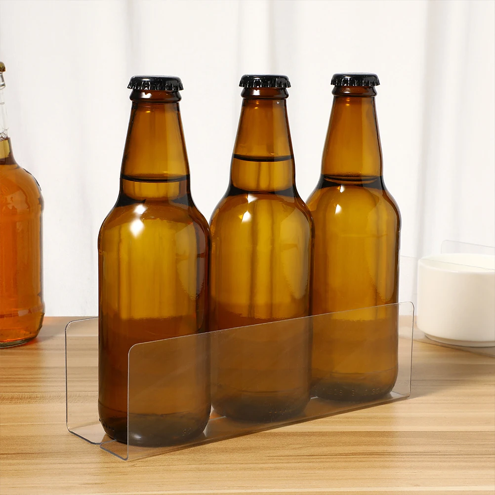 

20 Pcs Shelves L-shaped Separator Plastic Dividers Closet Organizer for Partition Plate Shelf Clear Transparent