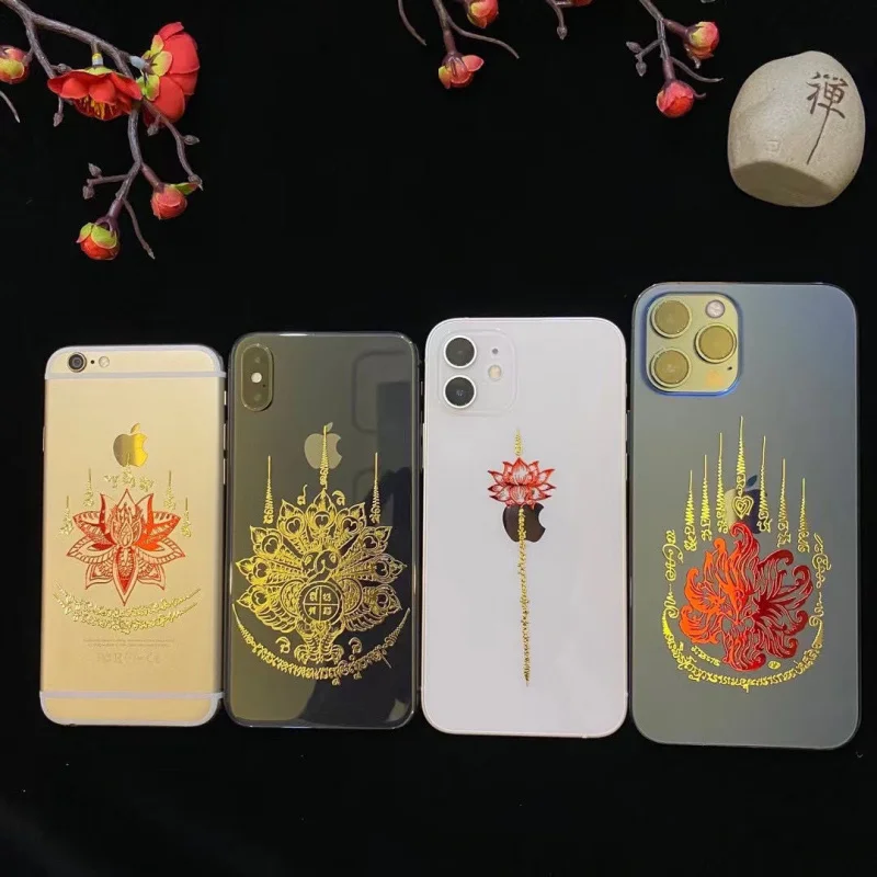

Custom. Thai Specialty Handicraft Phone Sticker Hot-Selling High-Value Nana Tong Fairy Amulet Couple Style