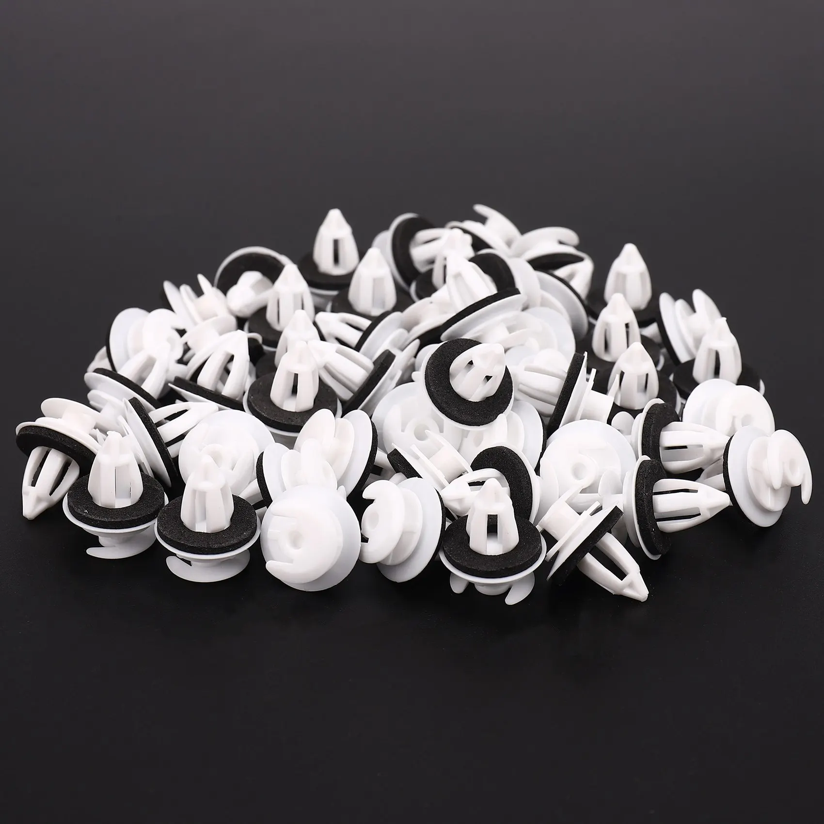 50Pcs Door Panel Clips With Seal Ring For BMW E34 E36 E38 E39 E46 X5 M3 M5 Z3