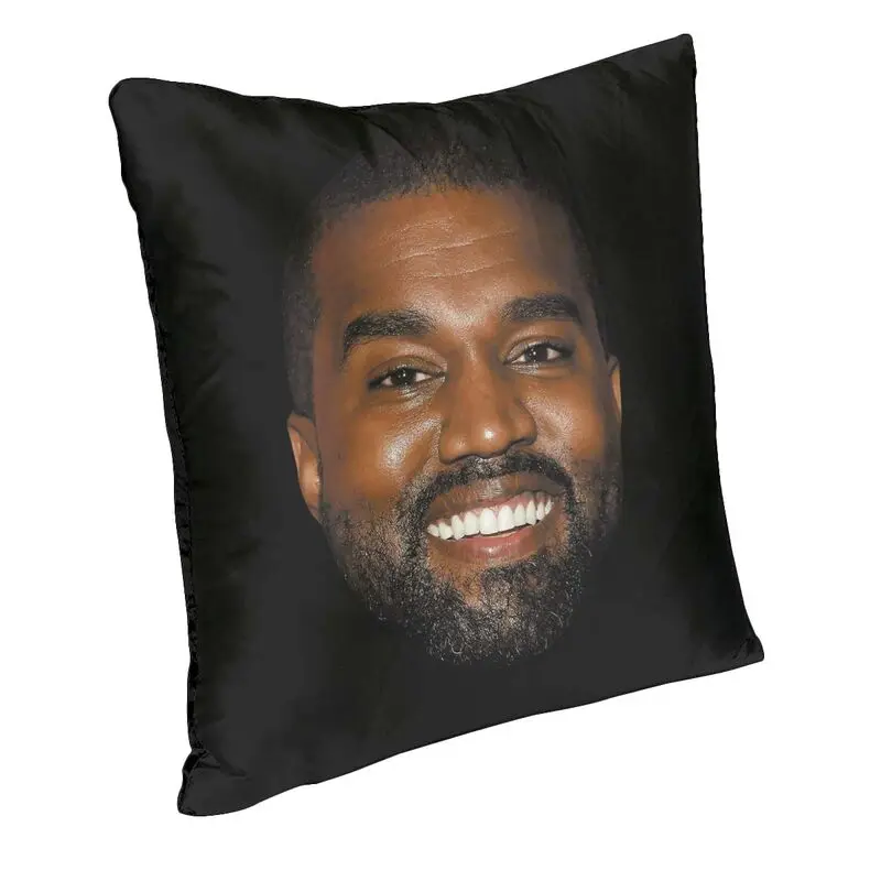 Funny Kanye West Meme Cushion Cover 50x50 cm Soft Cute Throw Pillow Case for Car Sofa Pillowcase Polyester With Zipper