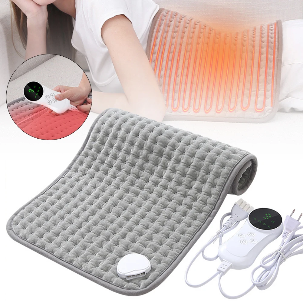 77W Electric Heating Pad Waterproof Winter Heater Abdomen Shoulder Back Pain Relief Physiotherapy Blanket Warm Mat Sofa Bed