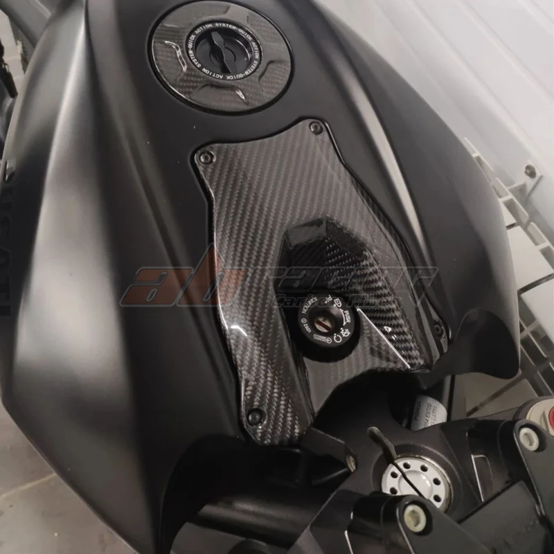 Key Ignition Cover Cowling For Ducati Streetfighter 2009-2013 Full Carbon Fiber 100%