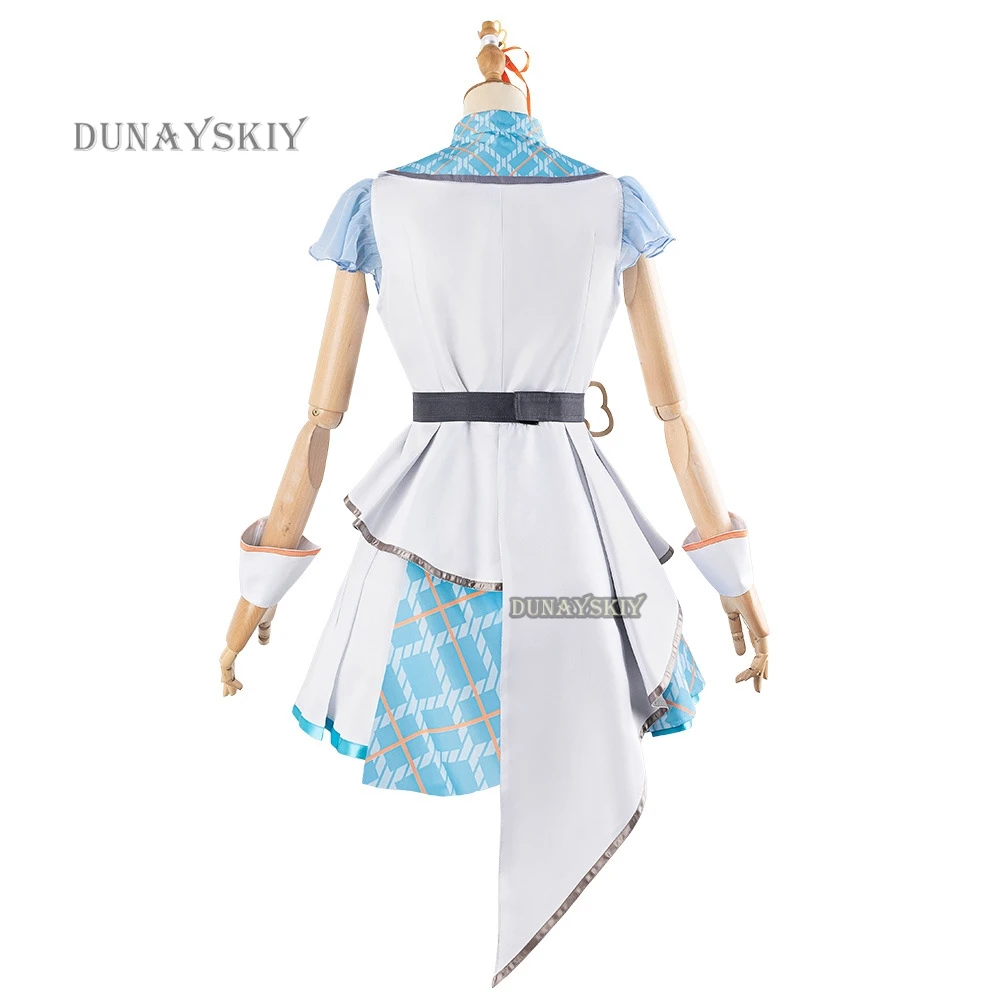 Anime Project Sekai MORE MORE JUMP Cosplay Costume Hanasato Minori Wig Idol Lolita Cos Roleplay Uniform Women Girl Outfit Suit