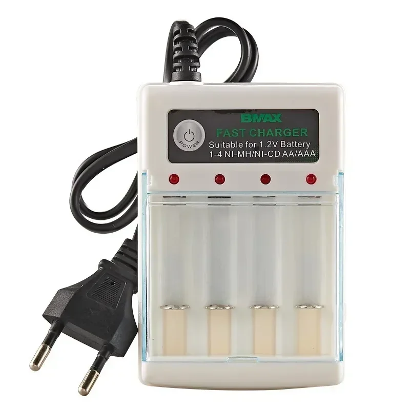 

AA / AAA Battery Charger 2 4 Slots AC 220V For NI-MH /NI-CD AA AAA Charging 1.2V Rechargeable Battery Charger