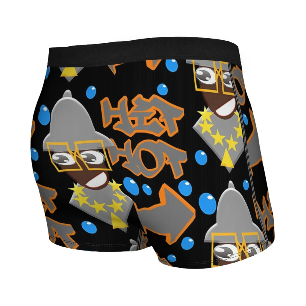 Smile HIP HOP Underpants Homme Panties Male Underwear Sexy Shorts Boxer Briefs