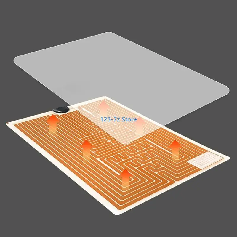 

A9BF Elastic Silicone Heat Pad for Faster Resin Drying Portable Heat Mats with Timer