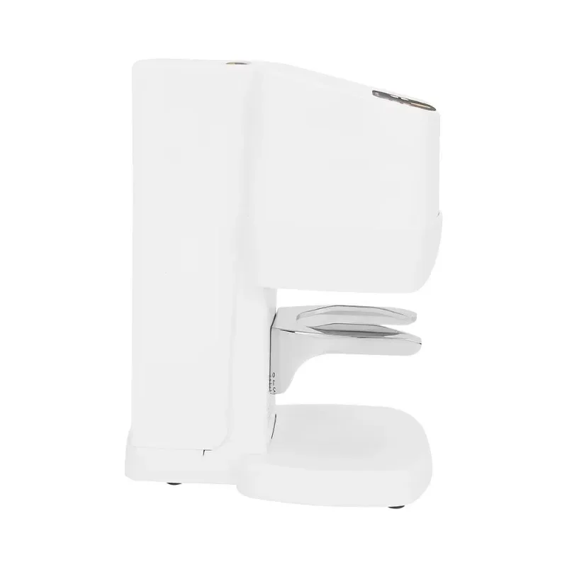 Tamper de café automático comercial de color blanco de 58 mm