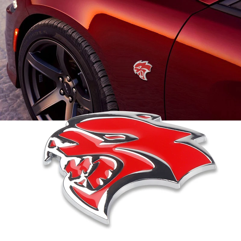 Emblemas Adesivos 3D de Metal para Carro, Acessórios para Dodge Durango, Caliber, Dakota, Neon, SXT, Nitro, Ram, Dart, SRT