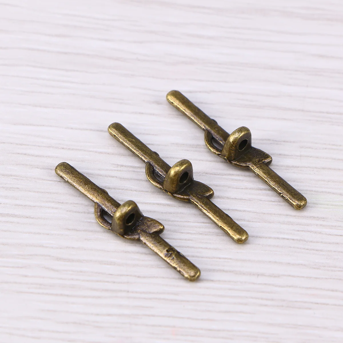 20 Pcs Toggle Clasp Bracelet Hand Chain Cascade Alloy Connector Connectors Clasps for Jewelry Making