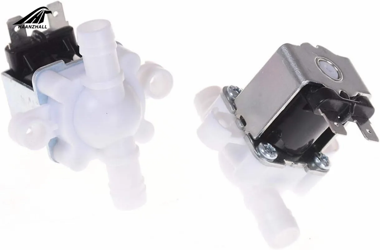 

DC 12 В 24 В переменного тока 220 В нормально закрытый электромагнитный клапан под давлением впускной клапан 12 мм для диспенсера для воды очиститель воды пластик