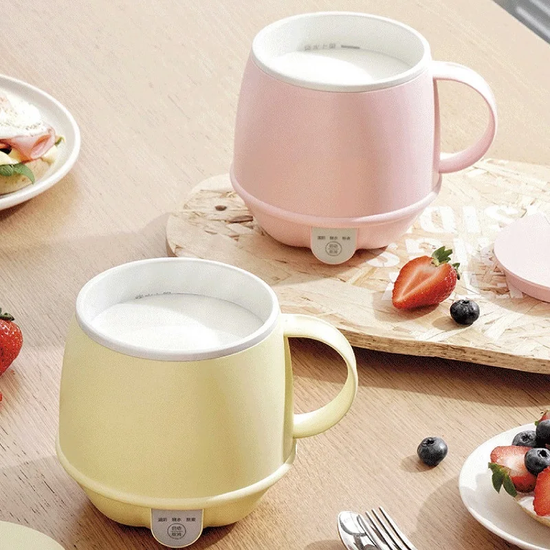 

300W Hot Milk Cup Office Mini Keep Warm Cup Multifunctional Water Boiling Cup 3s Quick Hot Milk/Coffee Breakfast Cup 500ml