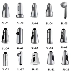 Pull Out Sink Sprayer Head Replacement Kitchen Faucet Spray Head Nozzle ABS Water Saving Bathroom Basin Sink Shower Spray Spout