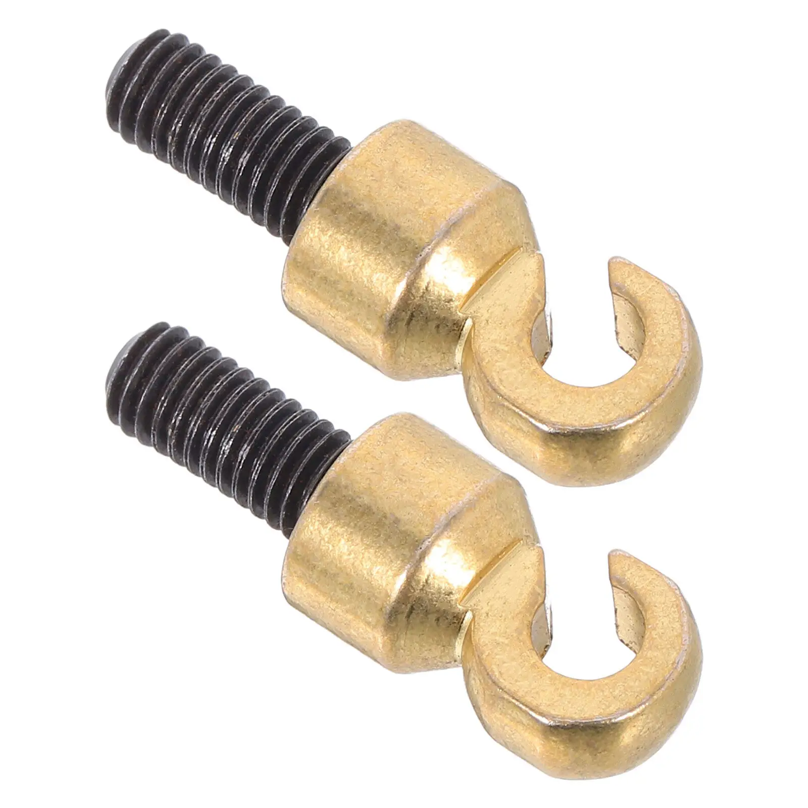 2 Pcs Hooks Clock Repair Weight Compatible Shell Replacement Golden for Weights