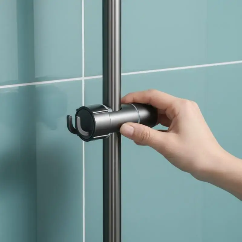 1pc Universal Shower Head Holder, Handheld Shower Head Holder Attachment For Shower Chair, Shower Head Holder Adjustable - view 6