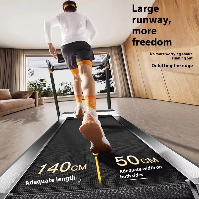 Indoor Electric Treadmill Intelligent Foldable Exercise Fitness Mechanism Wireless Shock Absorption for