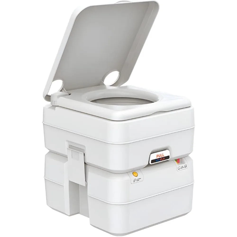 5.3 Gal Multifunctional Portable Toilet | Large Capacity for Camping, RV, Boats, and More