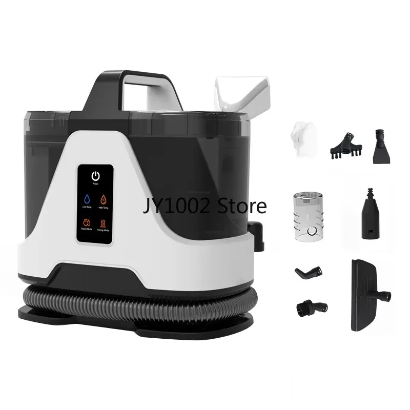 

Spray Steam and Hot Water High-Efficiency Double Filtration Fabric Water Washing Handheld Vacuum Spot Cleaner Washer Wet and Dry